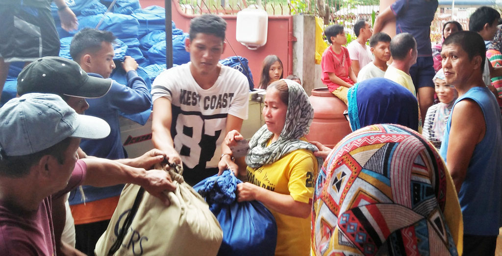 CRS distributes relief supplies to IDPs through MARADECA